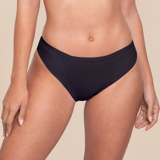 High leg opening bikini panty