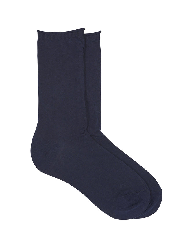 Hue Superlite Cotton Sock Black One size
