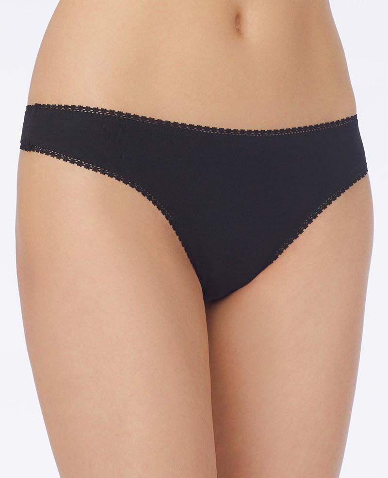 On Gossamer Cabana Thong Black