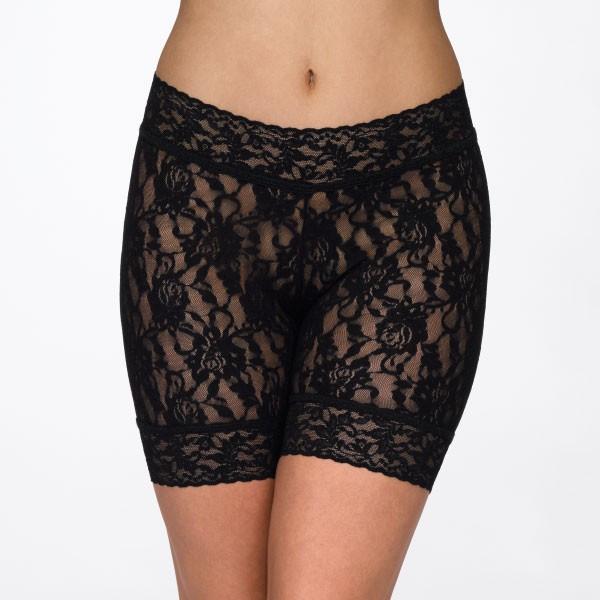 Hanky Panky Signature Lace Bike Short Small Black (551969226817)