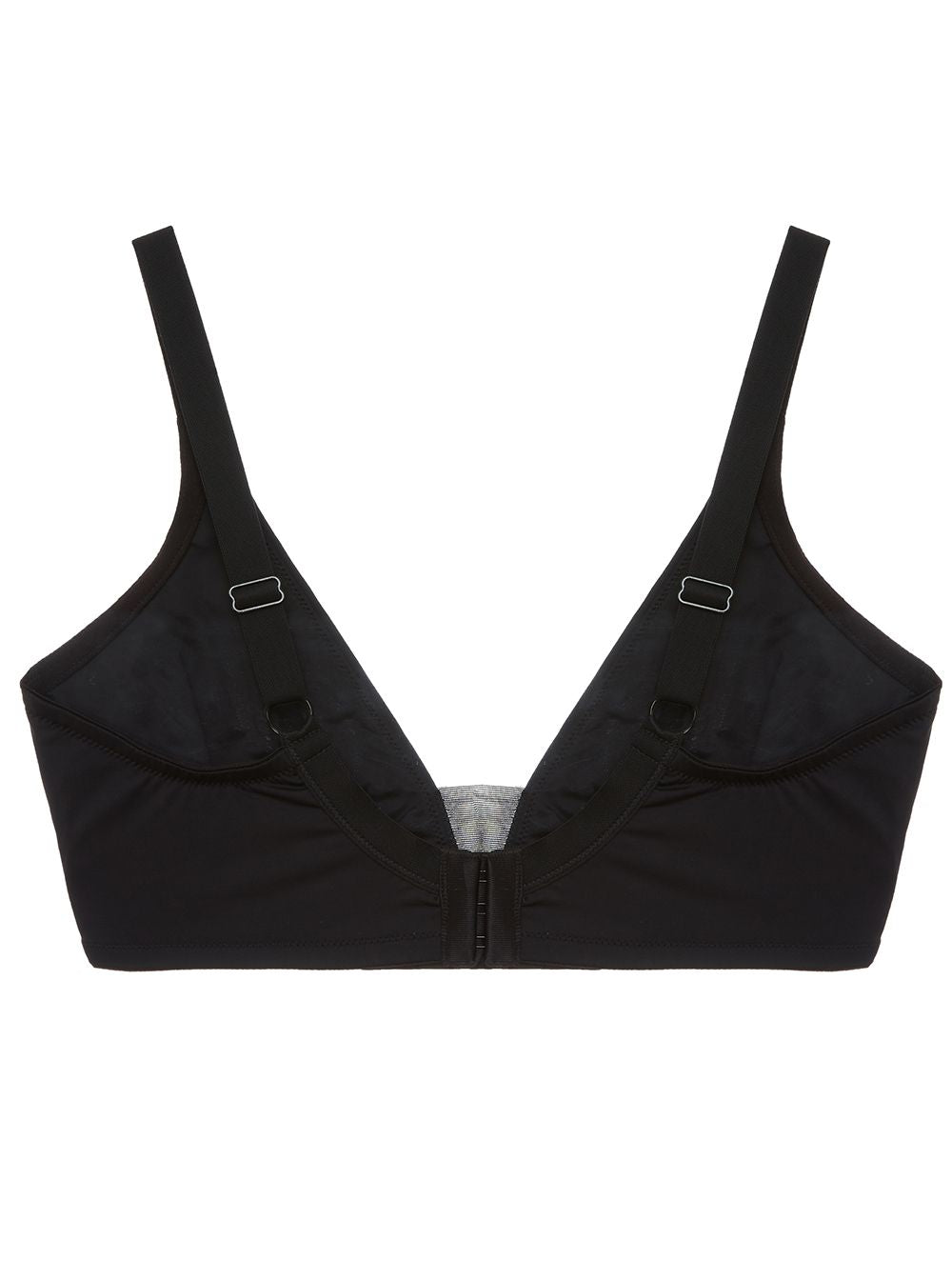 Elastic at bust for comfort and support Bra