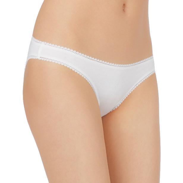 White Cotton Hip Bikini Panty