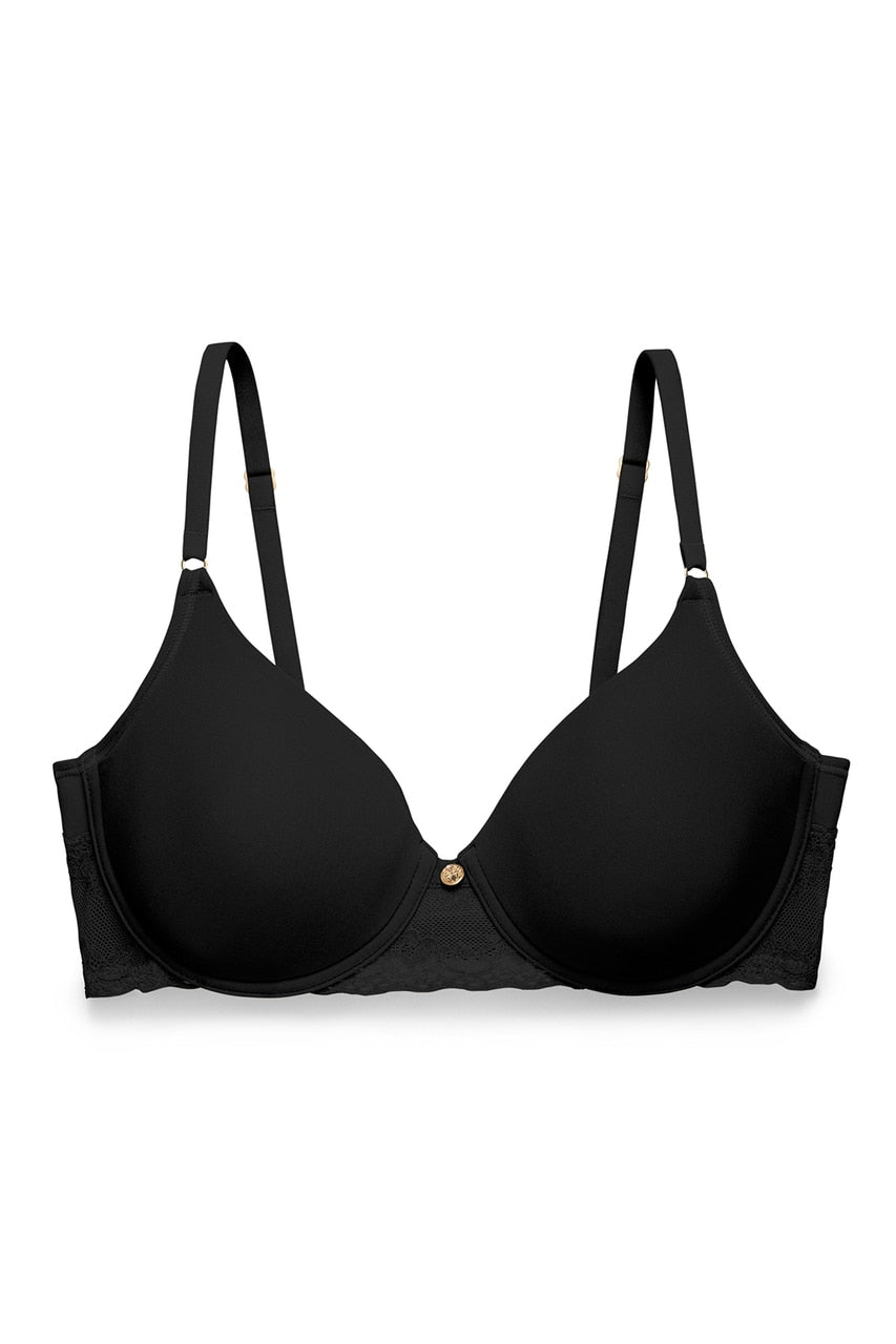 Natori Bliss Perfection Contour Underwire Bra - Black (3737266028609)
