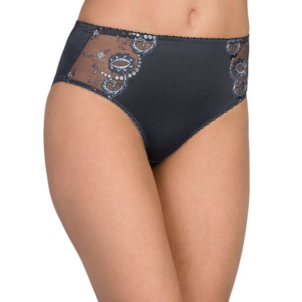 Black Cotton lined crotch panty