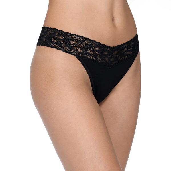 Hanky Panky Cotton With A Conscience Original Rise Thong 
