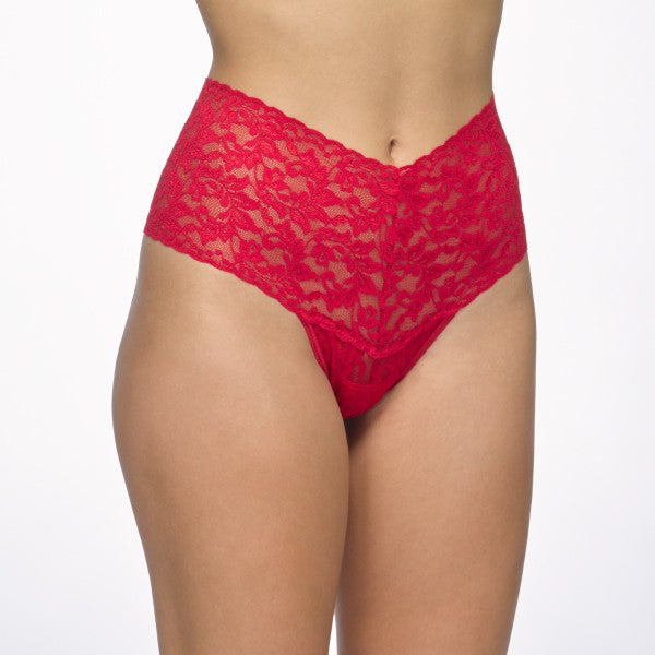 Hanky Panky Signature Lace Retro Thong Red