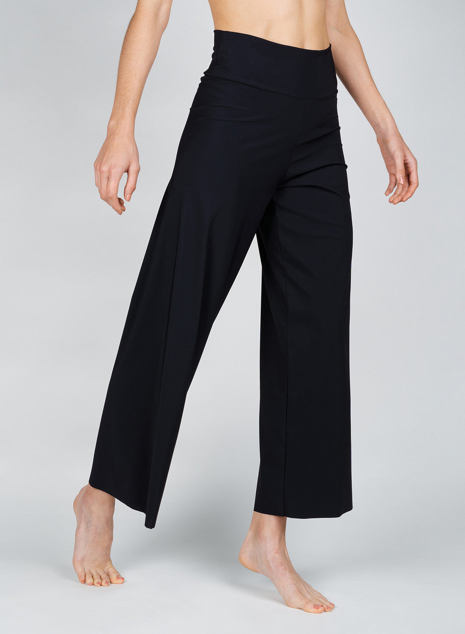 Karla Colletto Basics Wide Leg Pant