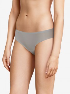 Chantelle Grey Seamless Bikini Panty