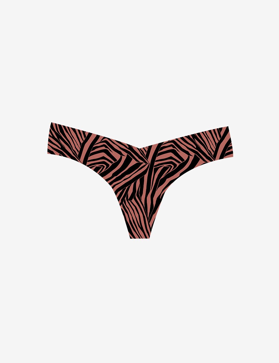 Commando Classic Print Thong s/m Bento (6606395834433)