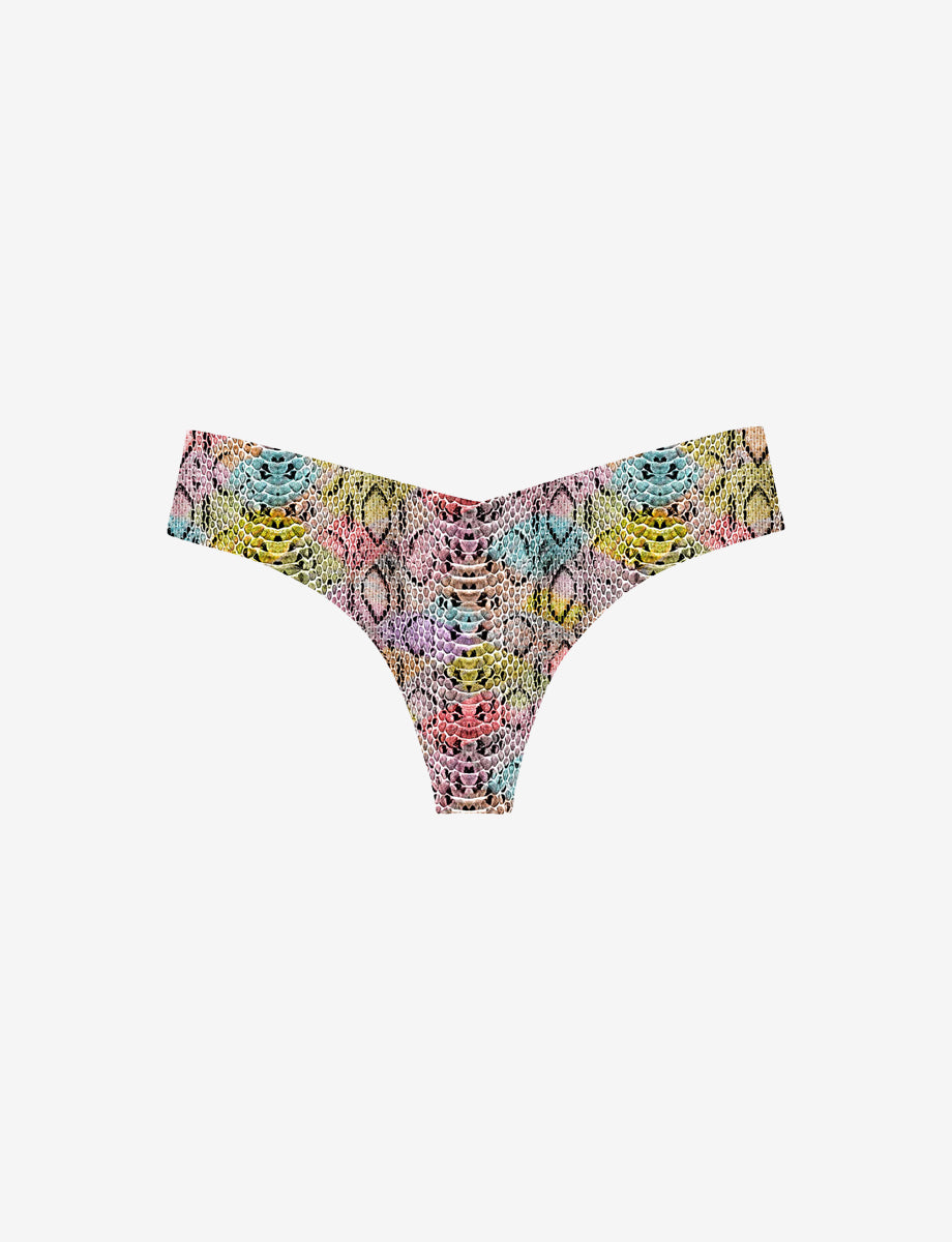 Commando Classic Print Thong