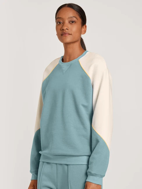 Calida 100% Nature Relax Sweatshirt XS Blue