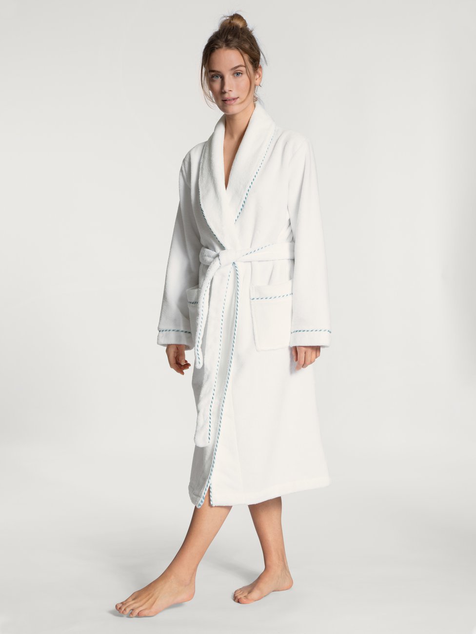 Calida After Shower Bathrobe XS Blue