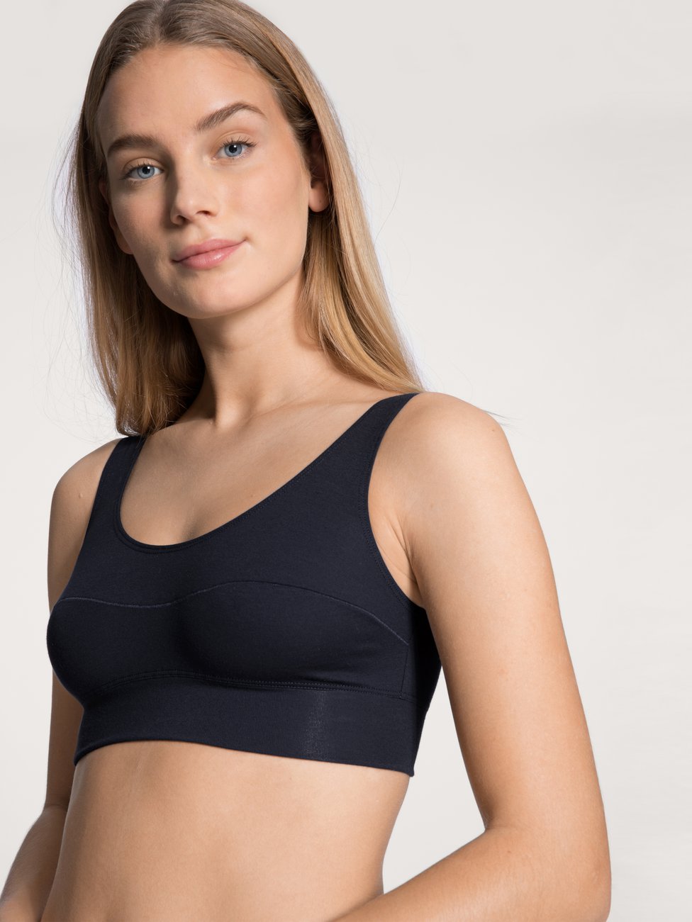 Calida Elastic Stretch Cotton Leisure Bra (4592188522561)