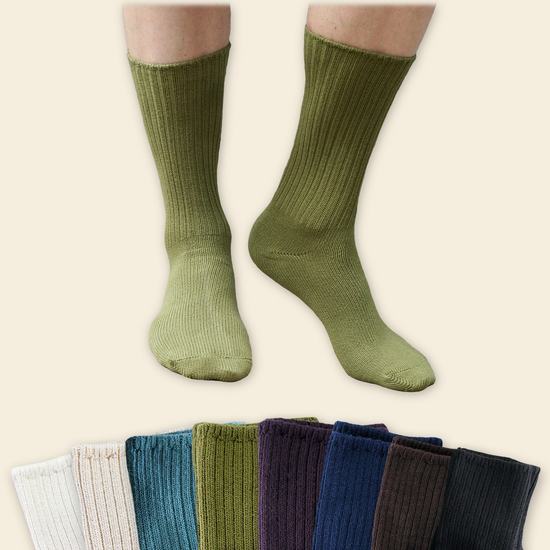 Everyday comfort and durability cotton Crew Socks