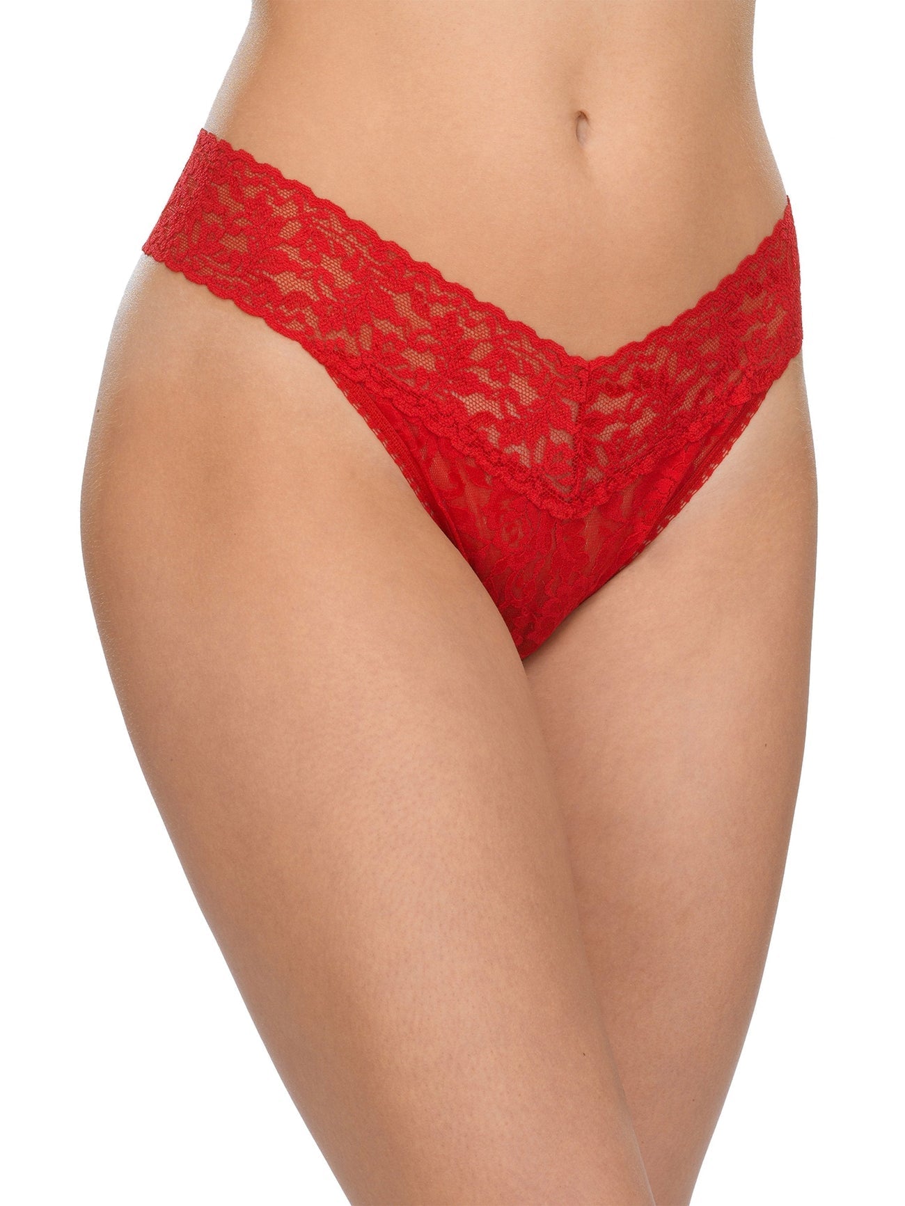 Hanky Panky Signature Lace Original Thong Red