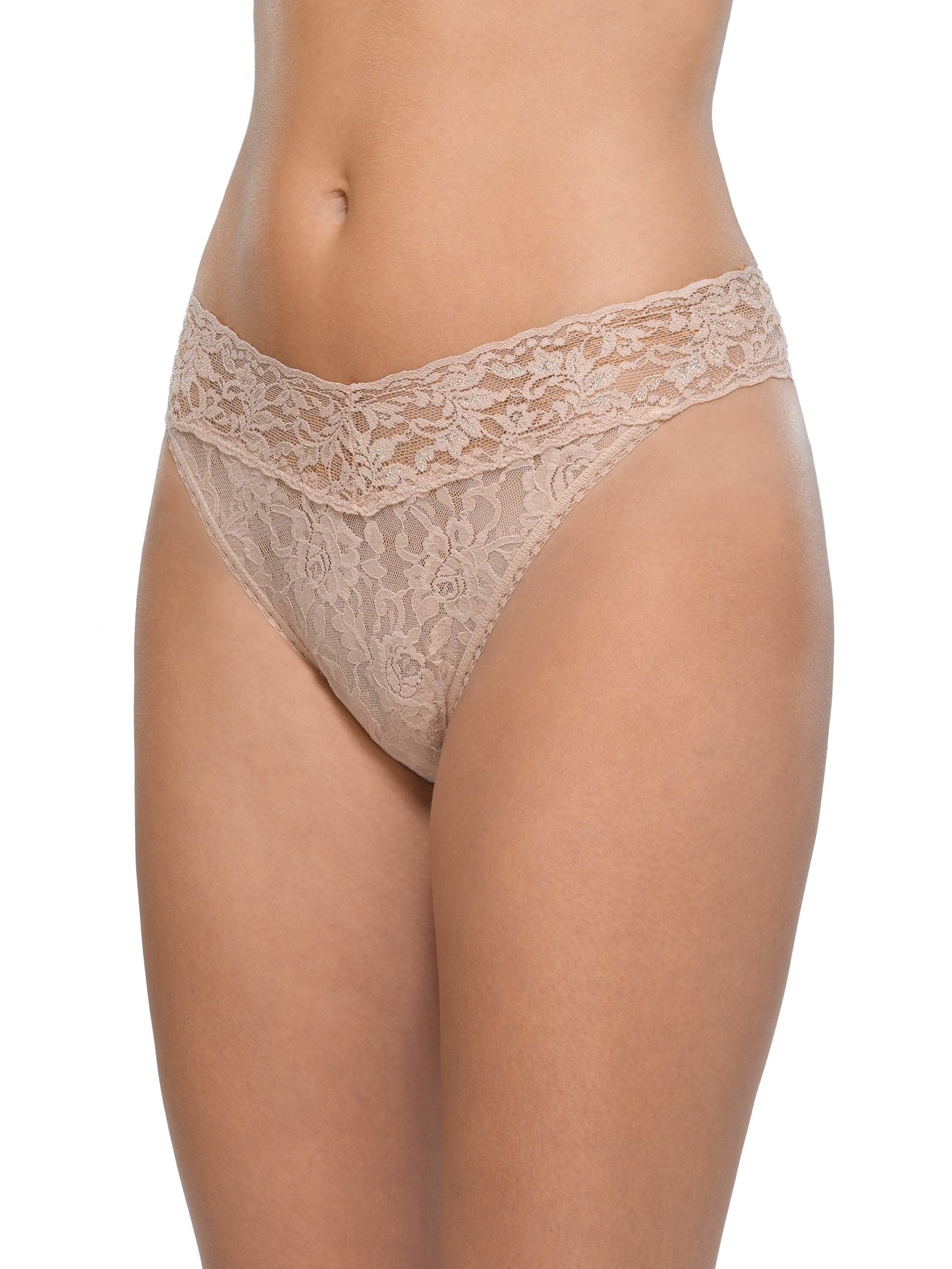 Hanky Panky Signature Lace Original Thong Pink