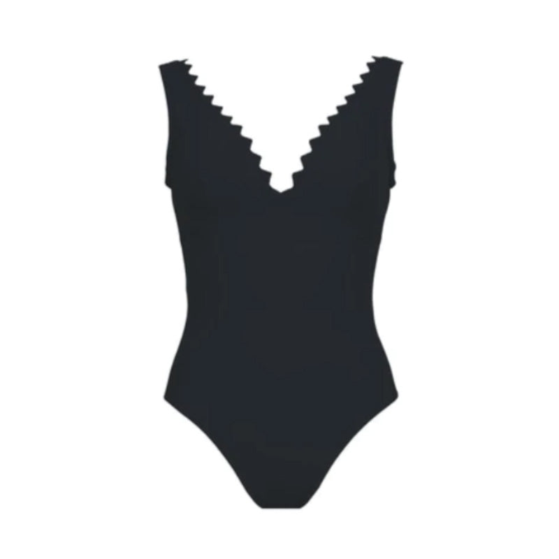 Karla Colletto Ines V-Neck One Piece (4292764532801)
