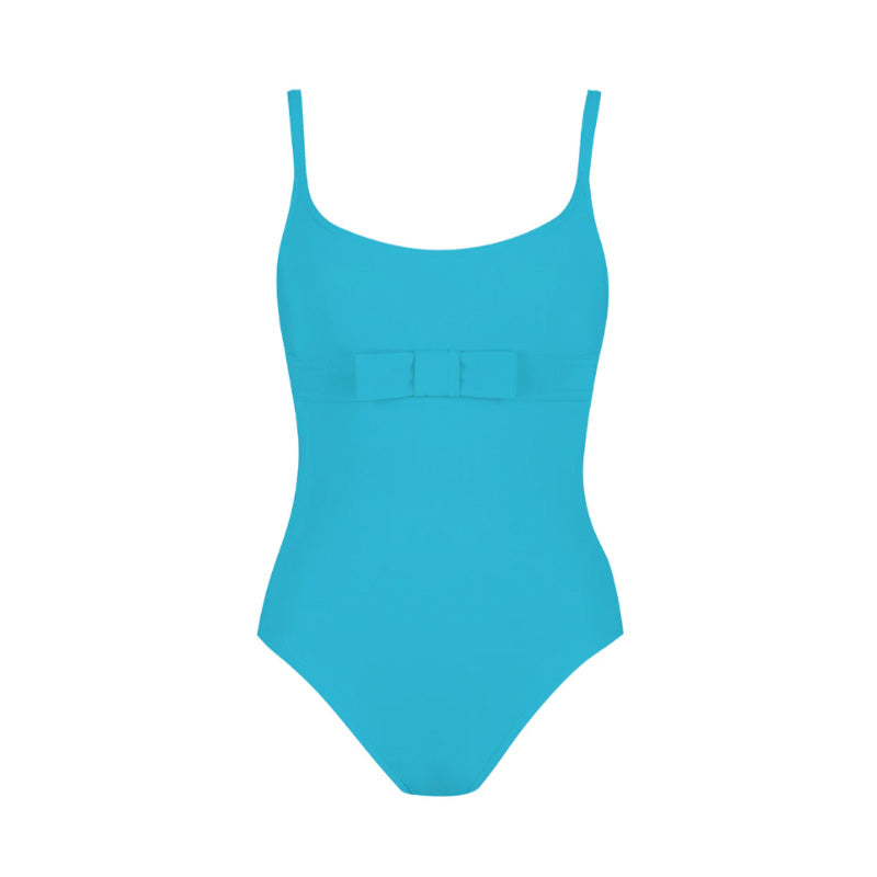 Karla Colletto Kit Round Neck Bow Underwire One Piece (6848801407041)
