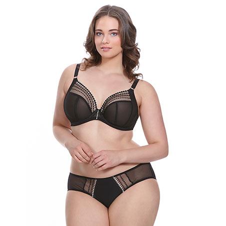 Black Elomi Matilda Brief Small