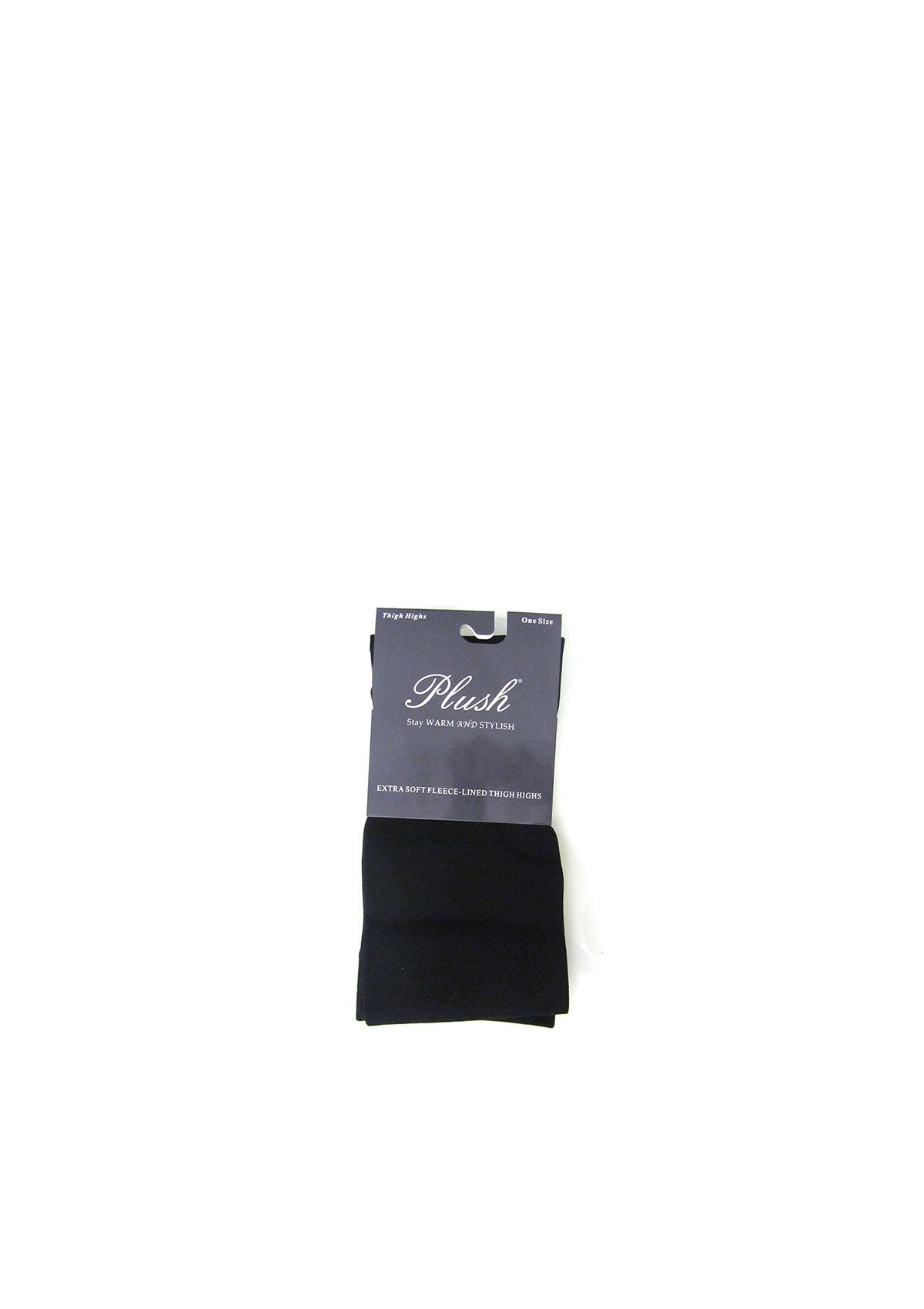 Plush Fleece-Lined Thigh Highs