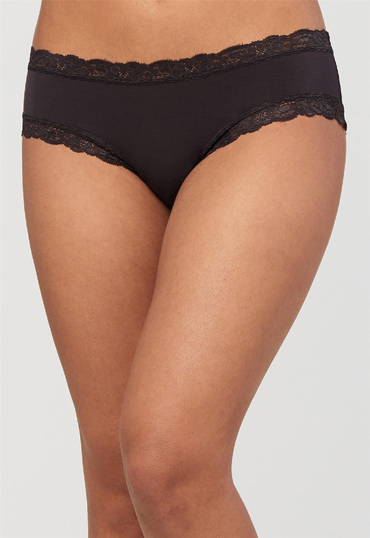 Black Stretch Lace Panty