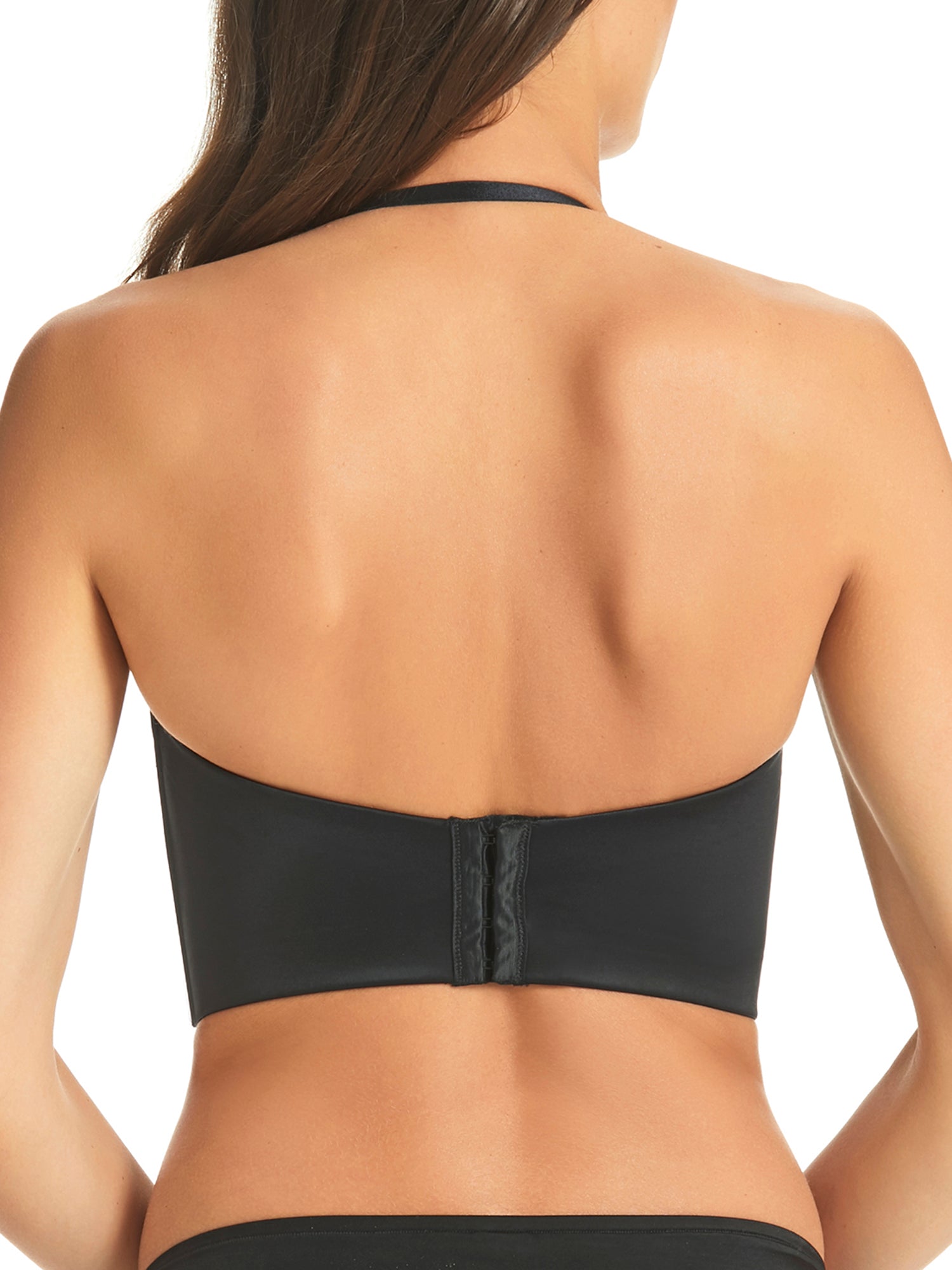Polyester lining Refined plunge bustier