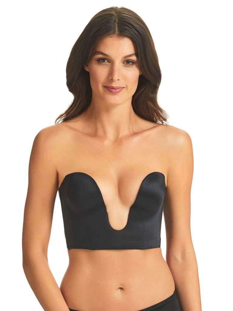 4-Way Strapless Convertible Plunge Bustier