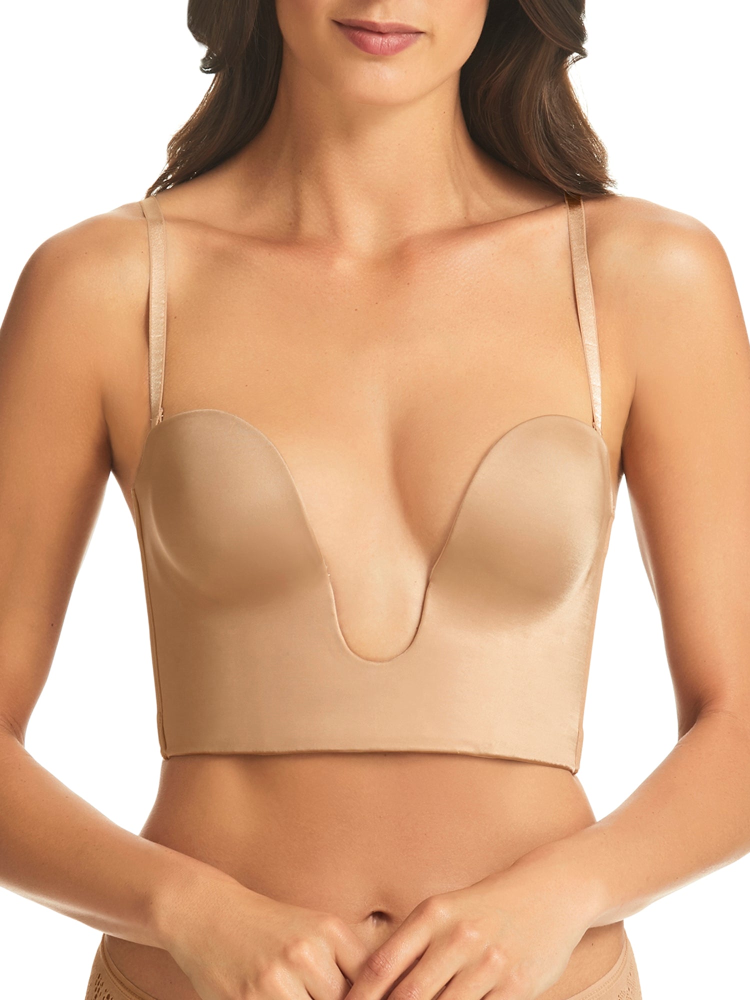 Adjustable back convertible bustier