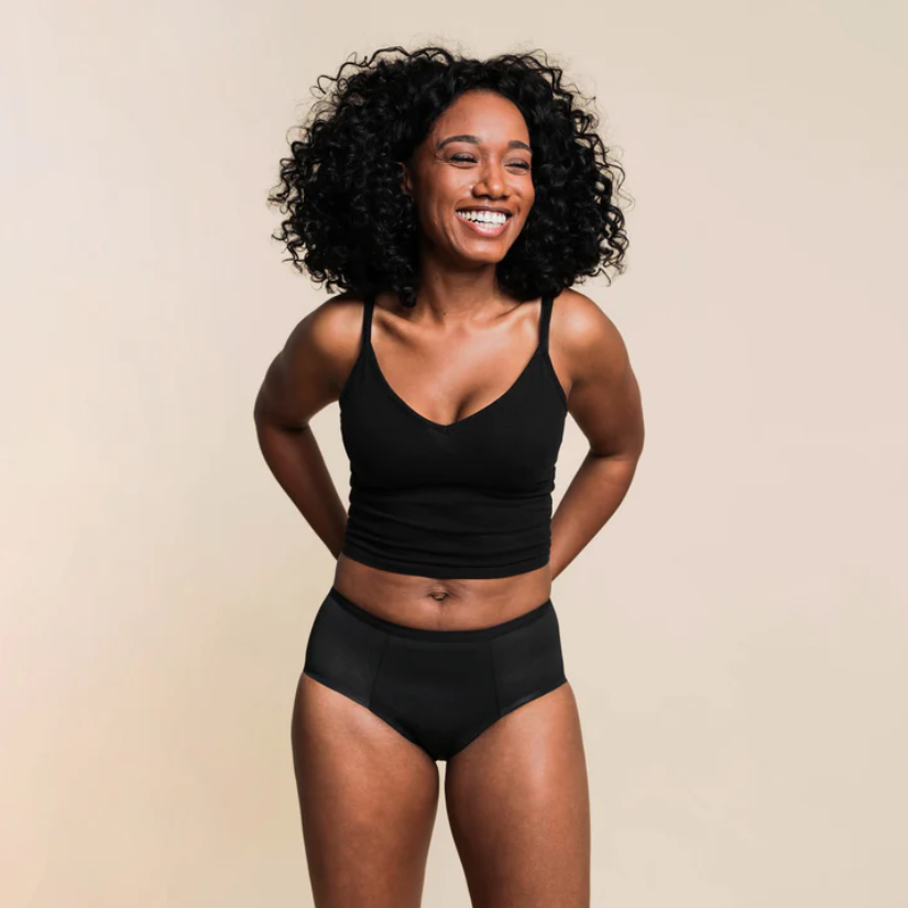 Black Super-Heavy leakproof Panty XS