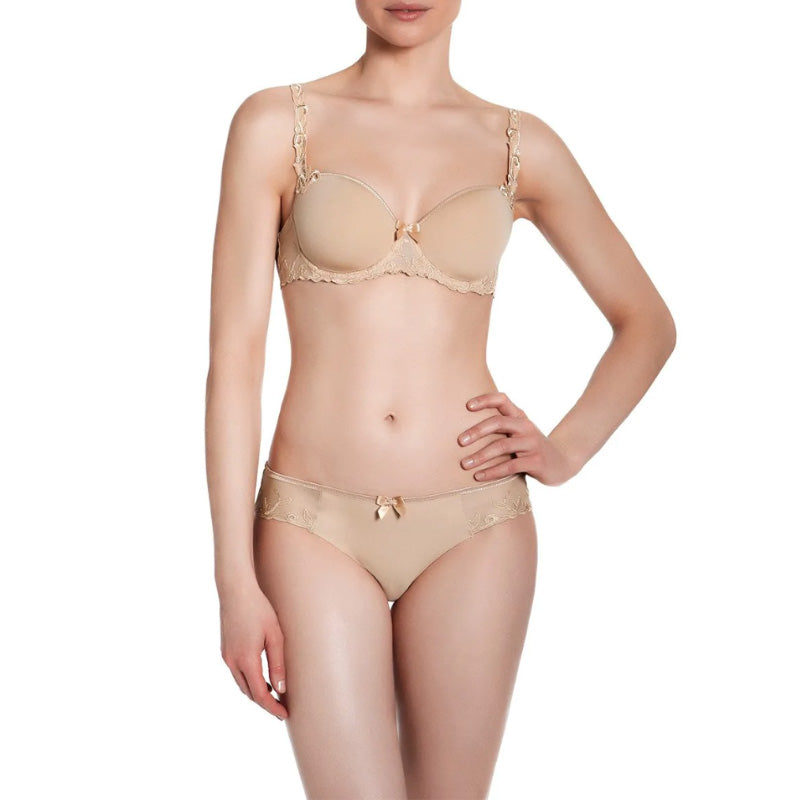 Nude glamorous French design bikini panty