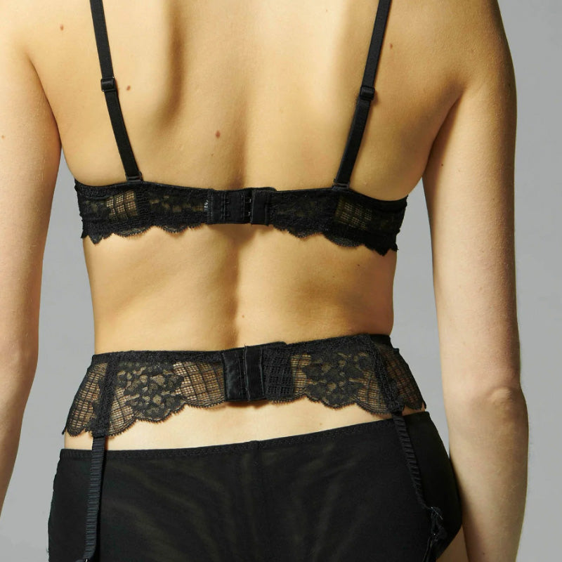Simone Perele Reve Garter Belt Black/XS