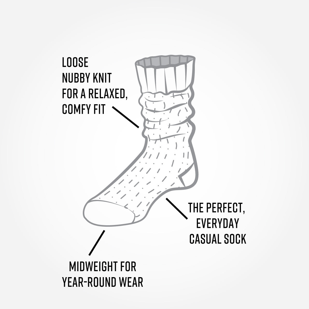 Maggie's Organics Cotton Ragg Sock