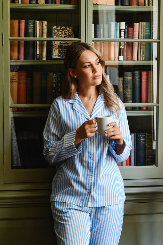 Studio SRS Long Sleeve Striped PJ Set