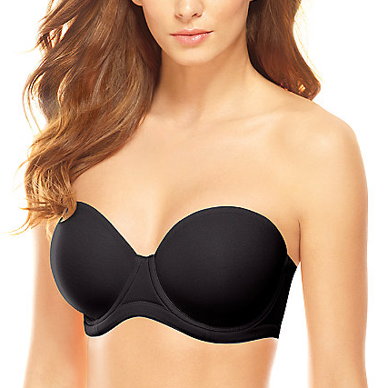 Wacoal Red Carpet Strapless Underwire Bra 30/D Black (552008482881)