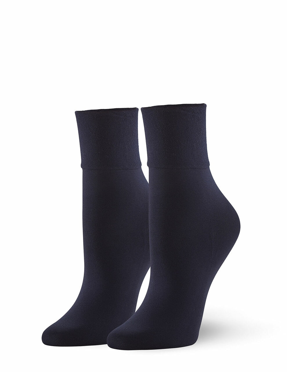 Hue Sleek Trouser Sock Blue One Size