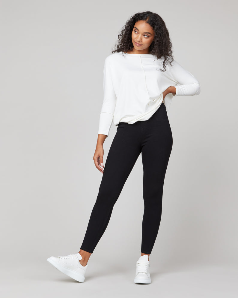 Spanx Jean-ish Ankle Leggings White