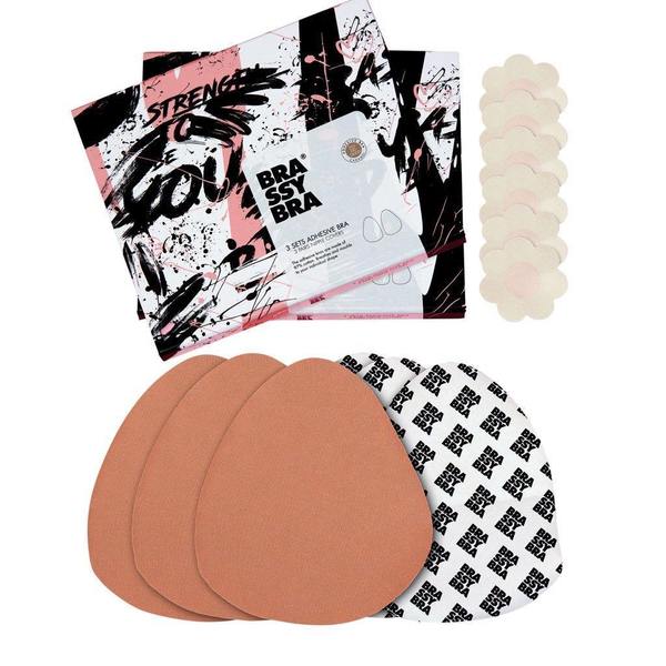 BrassyBra 3 Set Adhesive Bra (4162586509377)