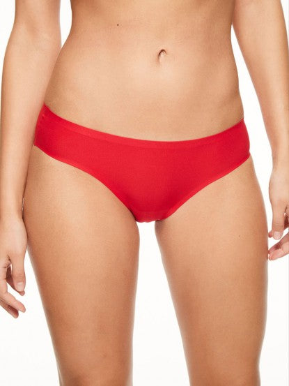 Red low-rise Seamless Bikini Panty (6661092835393)