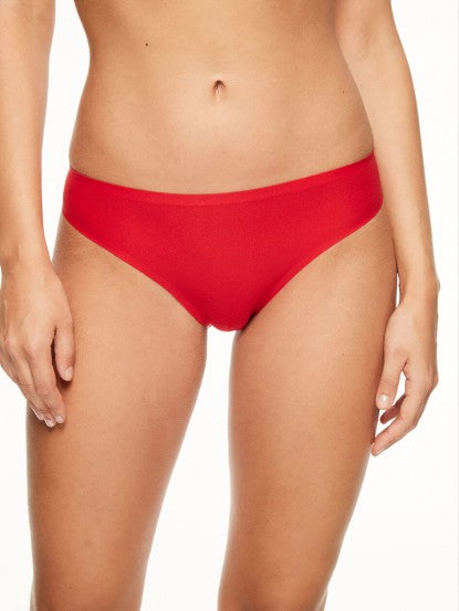 Chantelle Soft Stretch One Size Seamless Thong Red