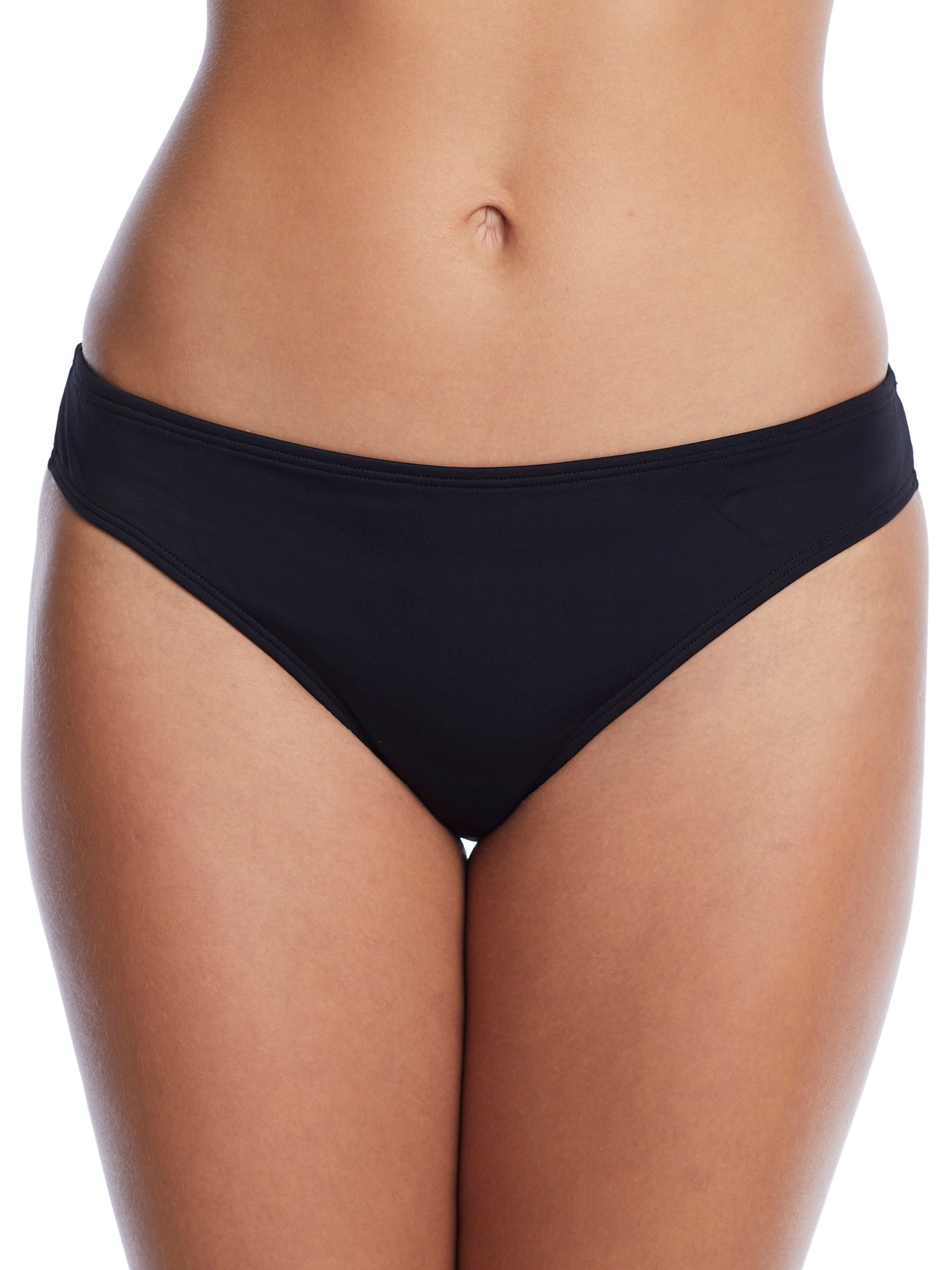 Panache Anya Riva Brazilian Swim Pant XS Black (6566906069057)