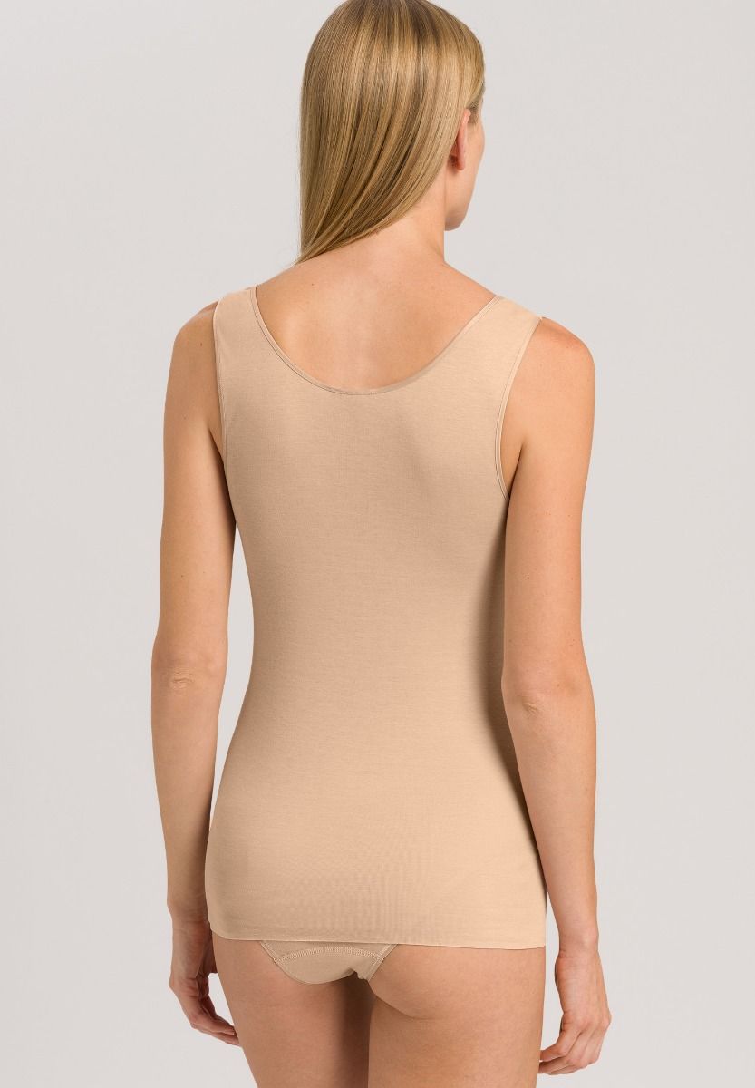 Hanro Cotton Seamless V-Neck Tank