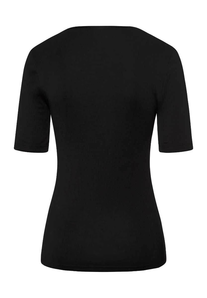 Hanro Woolen Silk Short Sleeve Shirt