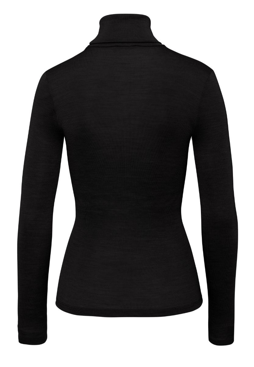 HANRO - Woolen Silk - Long Sleeve Shirt - cygne
