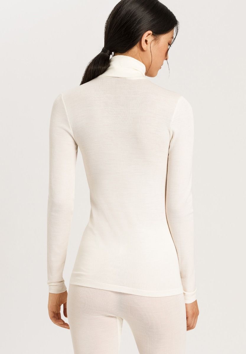 Hanro Woolen Silk Turtle Neck Shirt XS