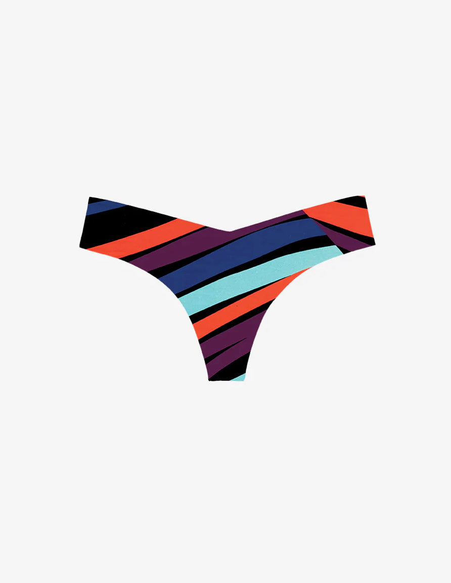 Commando Classic Print Thong