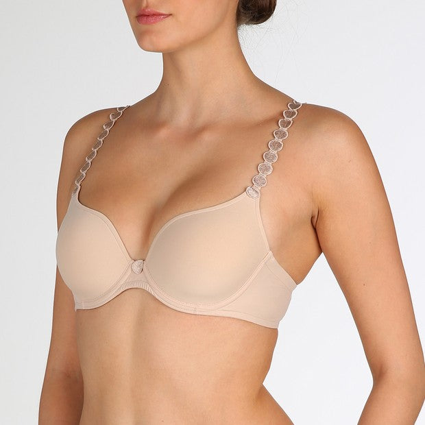 Strapless plunge bra