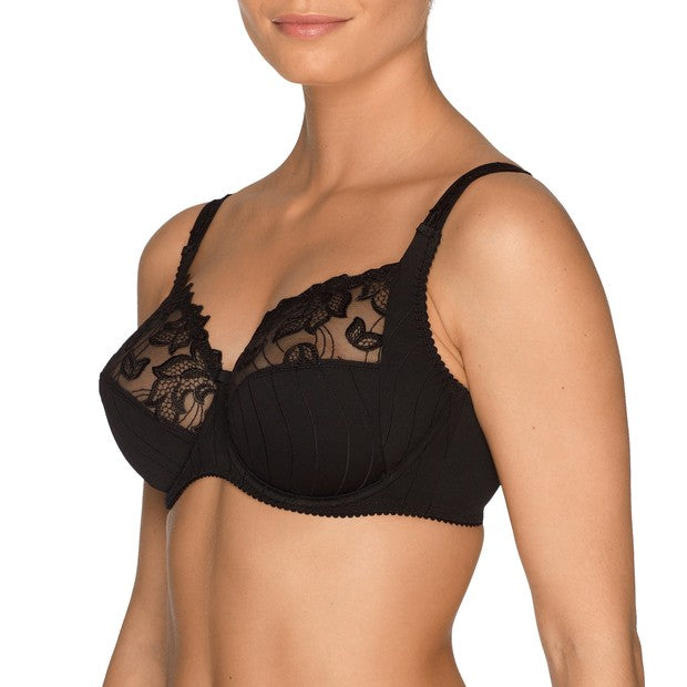 Prima Donna Deauville Underwire Bra - D & E Cup - Black (551905394753)