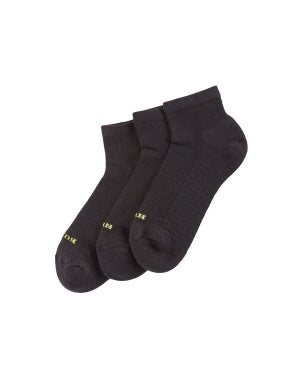 Hue Air Cushion Quarter Top Sport Sock (Pack of 3) (6670948991041)