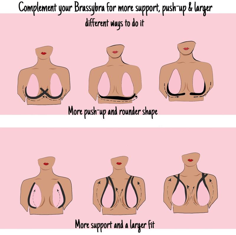 Push-up and rounded shape bra