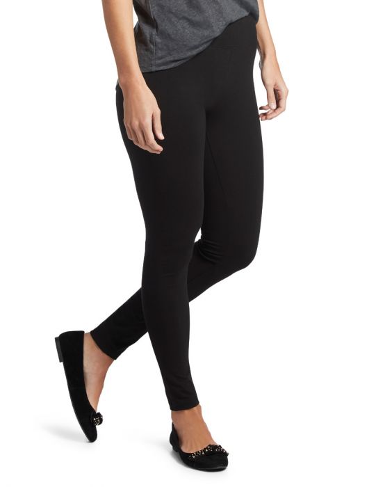 Ultra Leggings with Wide Waistband XS Black (4606316019777)